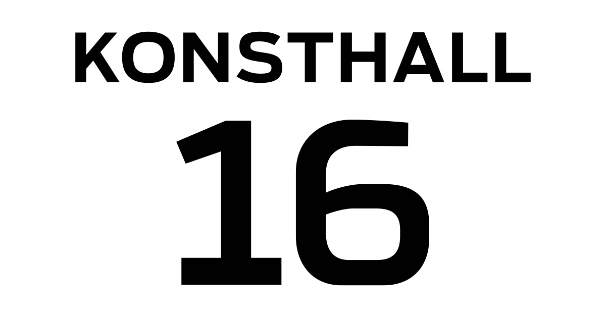 Logotyp Konsthall 16